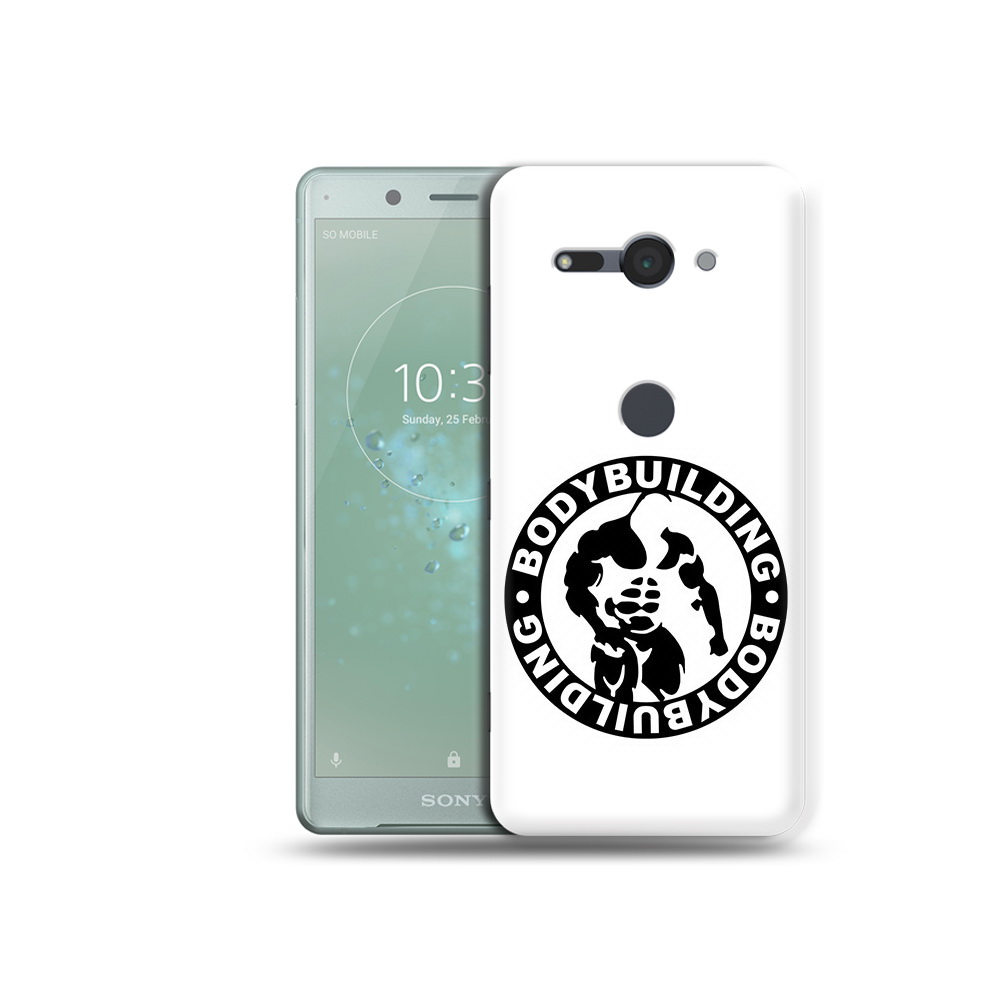 

Чехол MyPads Tocco для Sony Xperia XZ2 Compact бодибилдинг, Прозрачный, Tocco
