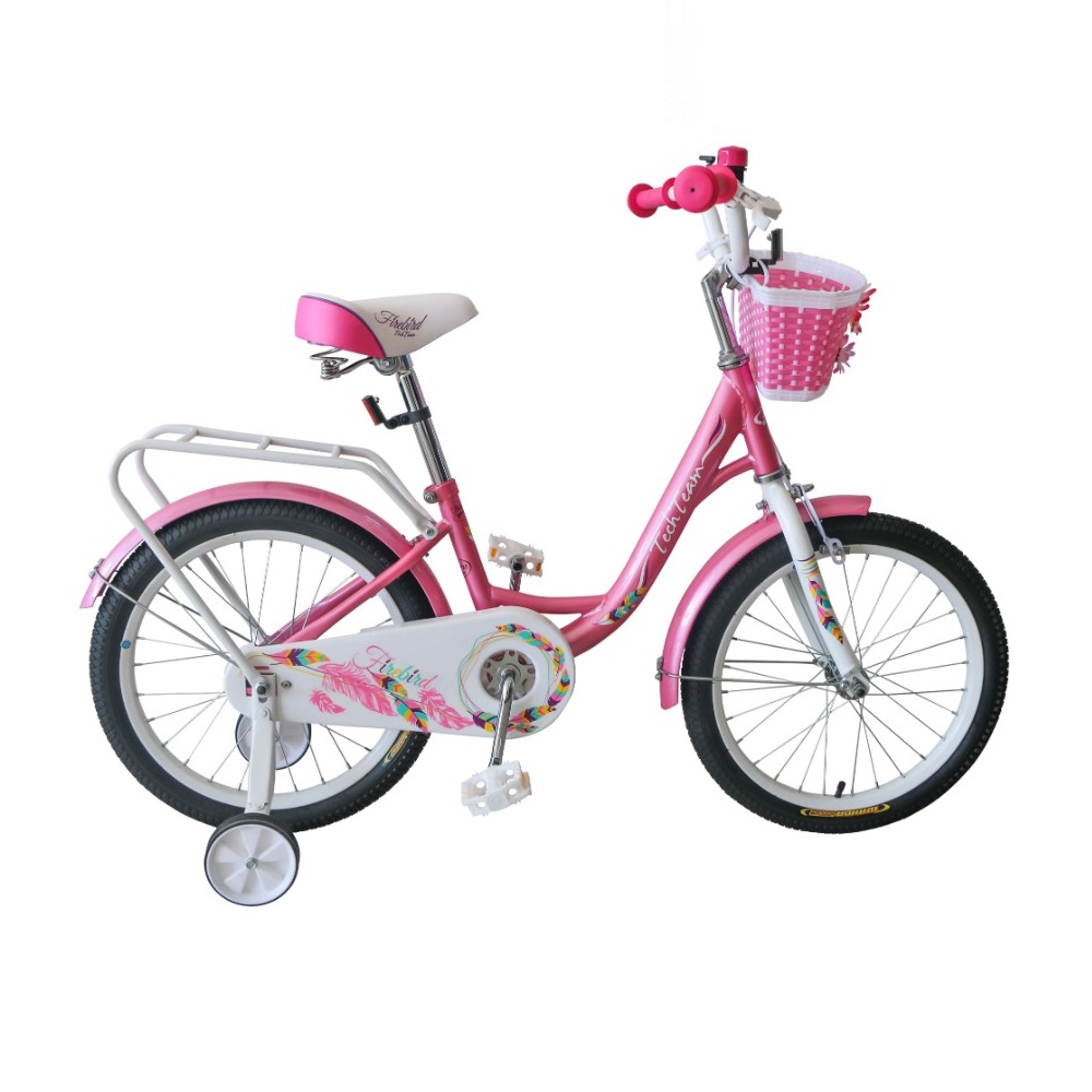 фото Детский велосипед tech team firebird 16" 2020 розовый