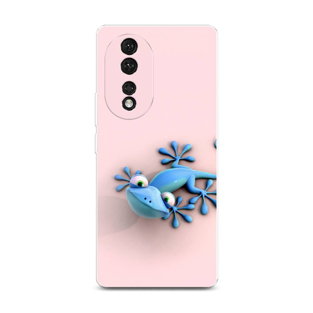 

Чехол Awog на Honor 80 "Голубая ящерка", 6120350-2