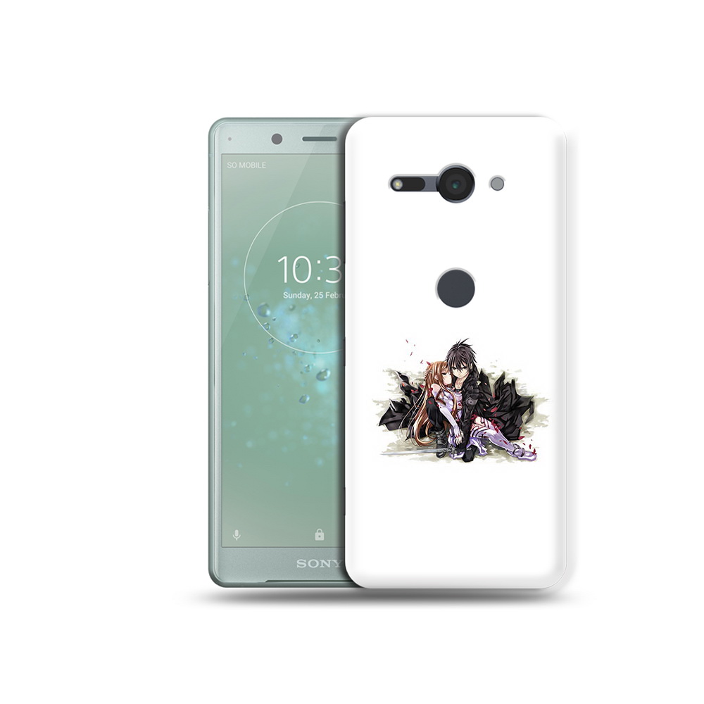 

Чехол MyPads Tocco для Sony Xperia XZ2 Compact аниме асуна, Прозрачный, Tocco