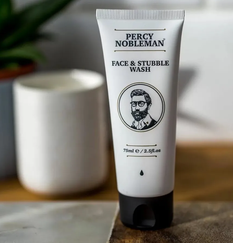 Средство для умывания лица и бороды Percy Nobleman Face & Stubble Wash 75 мл средство для умывания лица и бороды percy nobleman face