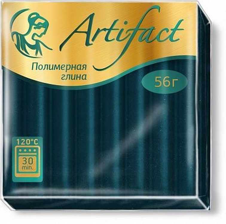 

Полимерная глина Артефакт Classic 151, изумрудный 0283