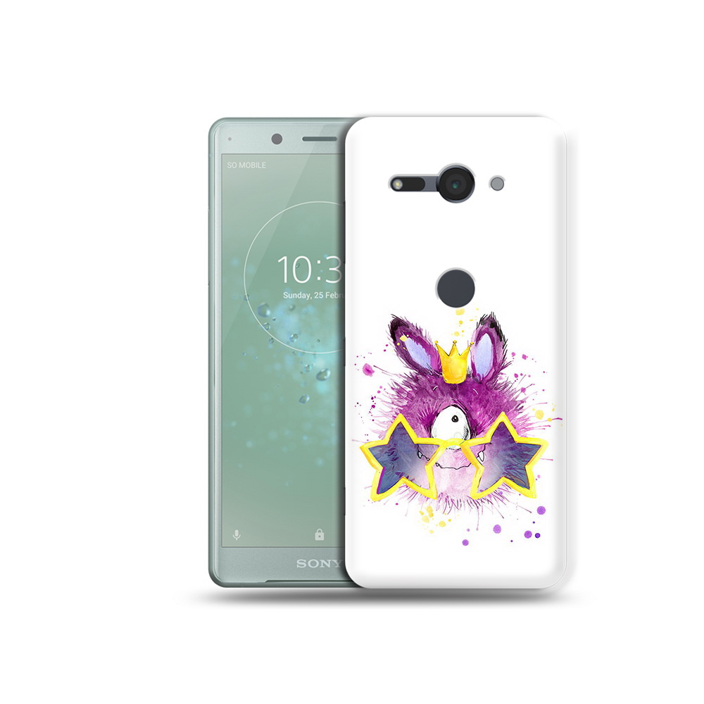 

Чехол MyPads Tocco для Sony Xperia XZ2 Compact Шуршуля, Прозрачный, Tocco