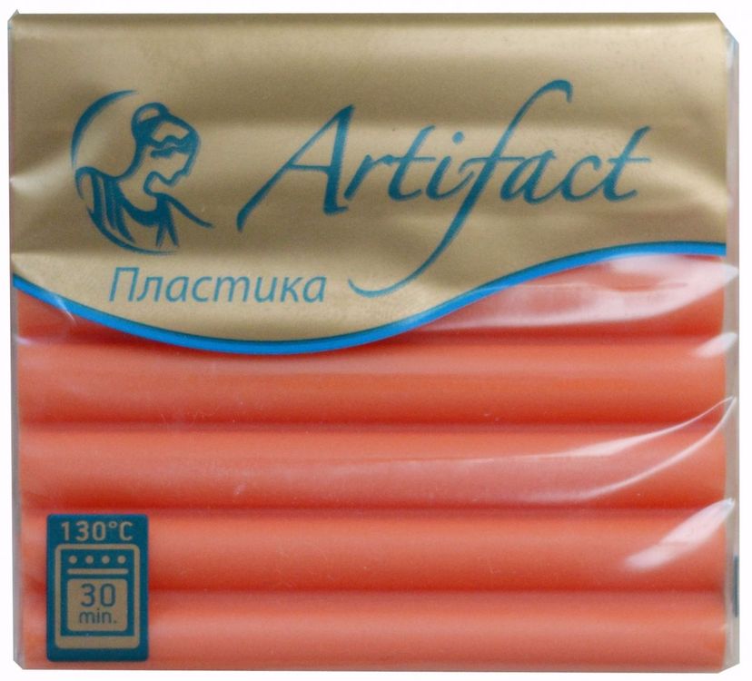 

Полимерная глина Артефакт Chiffon 527, хурма T2872