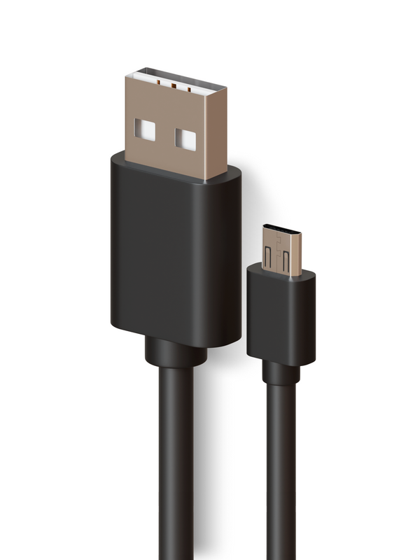 Кабель micro USB-USB Miuko USB - micro USB 3 м черный