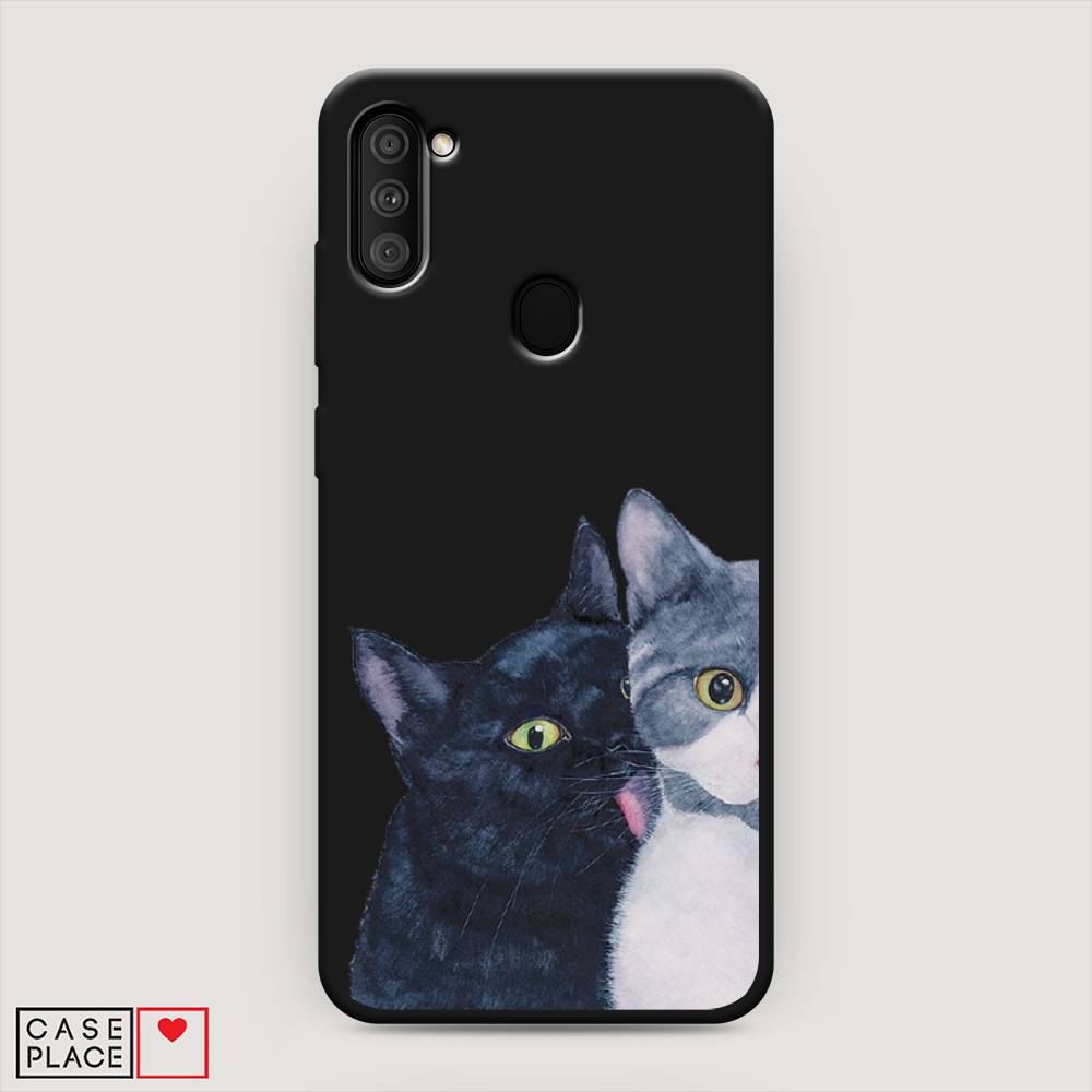 

Чехол Awog на Samsung Galaxy M11 / Самсунг M11 "Кошачья любовь", Разноцветный, 2100652-1