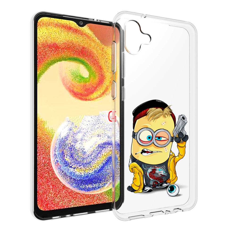 

Чехол MyPads миньон бандит для Samsung Galaxy A04, Прозрачный, Tocco