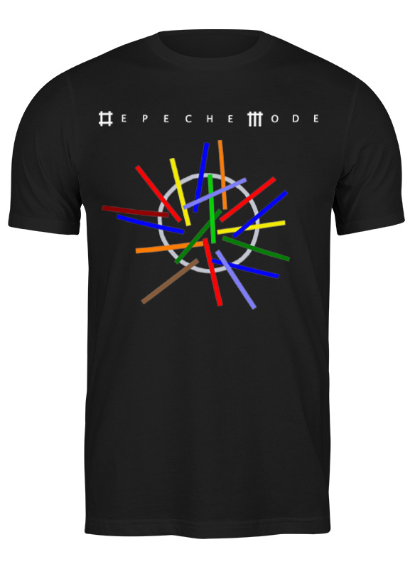 

Футболка мужская Printio Depeche mode черная M, Черный, Depeche mode