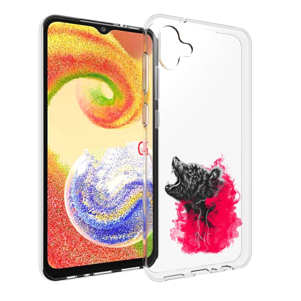

Чехол MyPads медведь в дымке для Samsung Galaxy A04, Прозрачный, Tocco