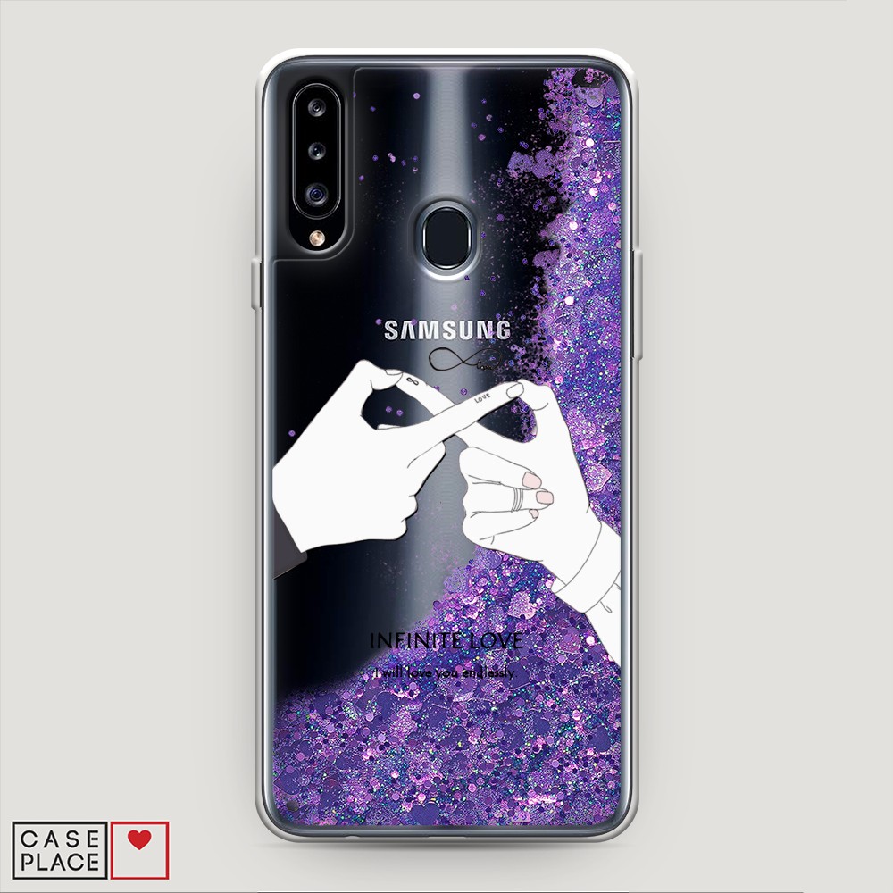 

Чехол Awog на Samsung Galaxy A20s / Самсунг A20s "Любовь навсегда", Разноцветный, 2100892-1