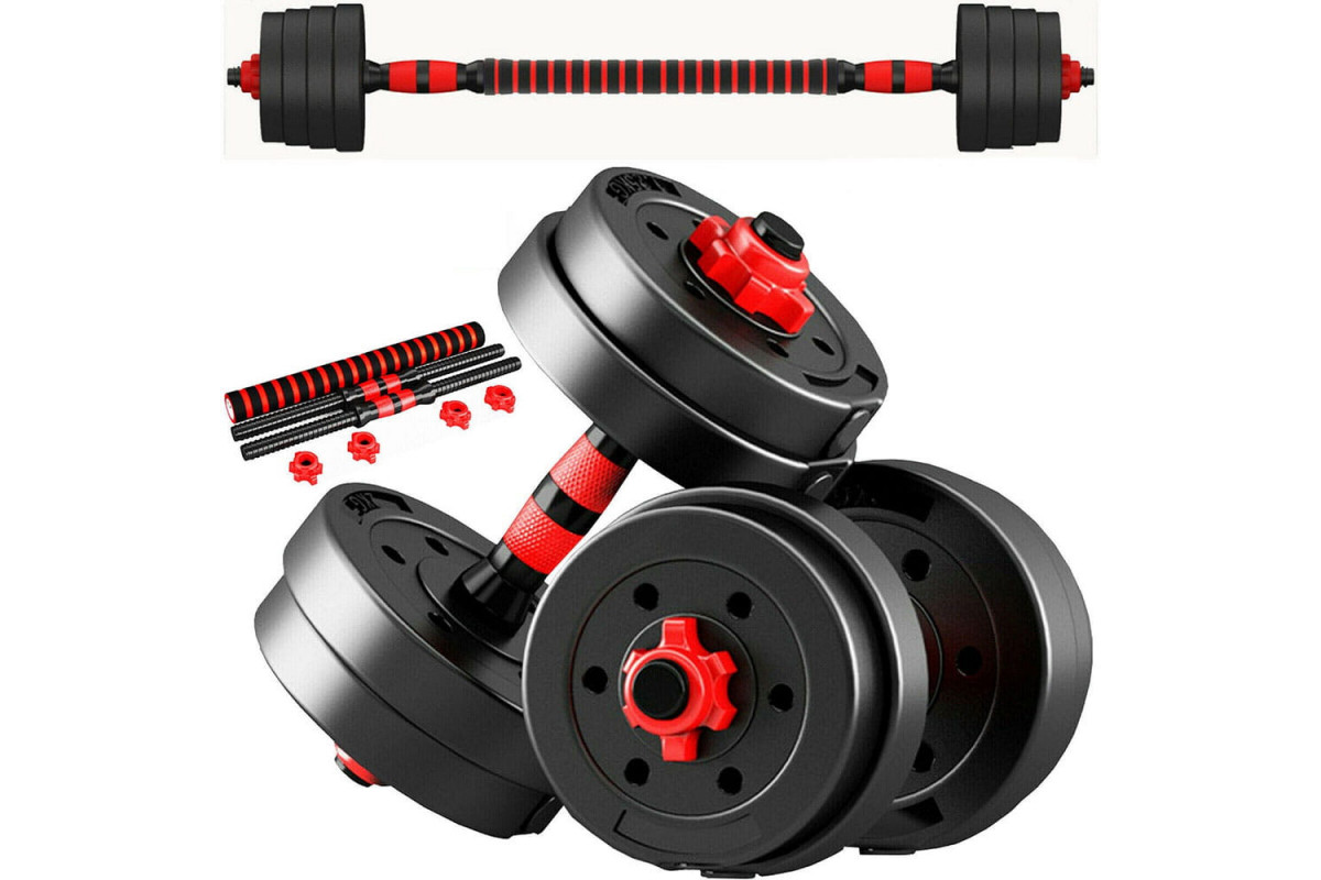 

Разборная гантель Hawk DBZ-15R (2 х 7,5 кг), Красный;черный, DBZ-15R