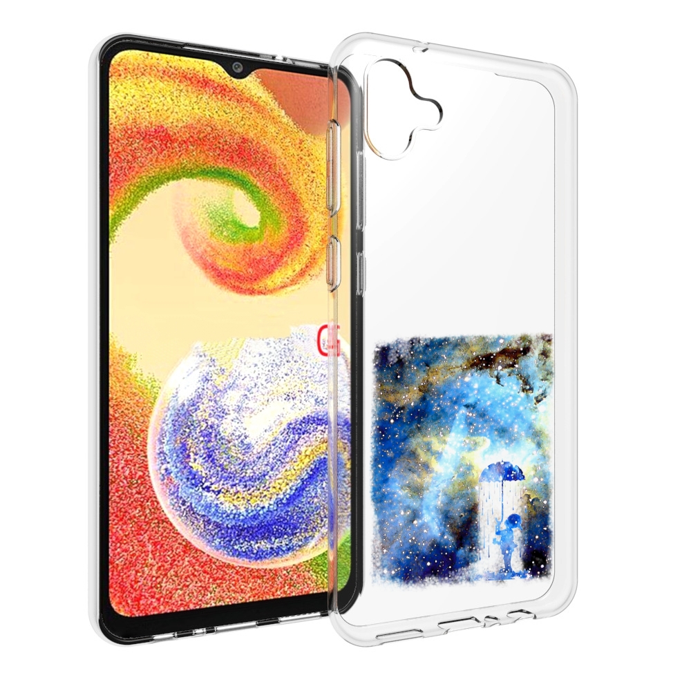 

Чехол MyPads мальчик в небе для Samsung Galaxy A04, Прозрачный, Tocco