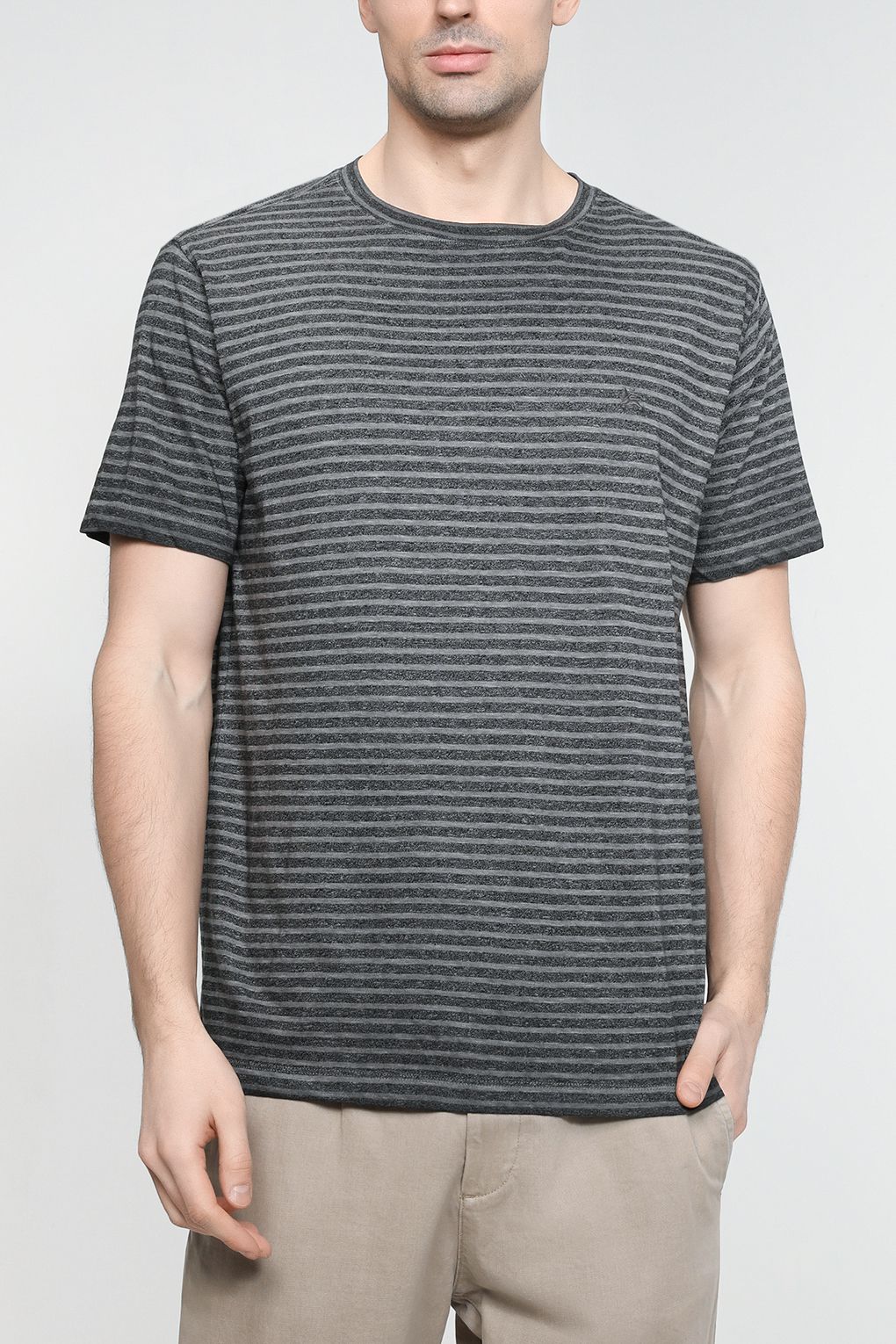 

Футболка мужская LERROS 2323064 серая 2XL, Серый, 2323064
