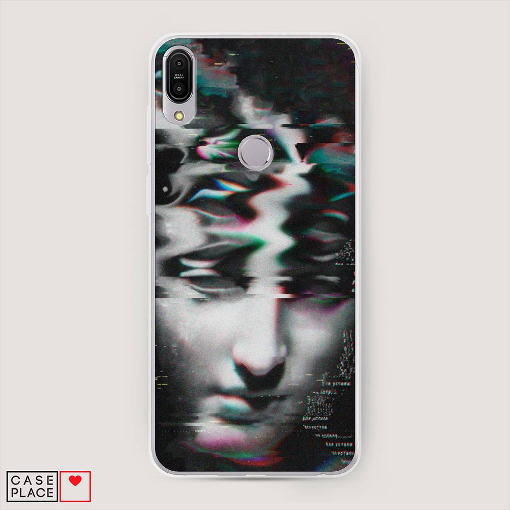 

Чехол Awog на Asus ZenFone Max Pro ZB602KL "Glitch Art", Серый, 43550-9