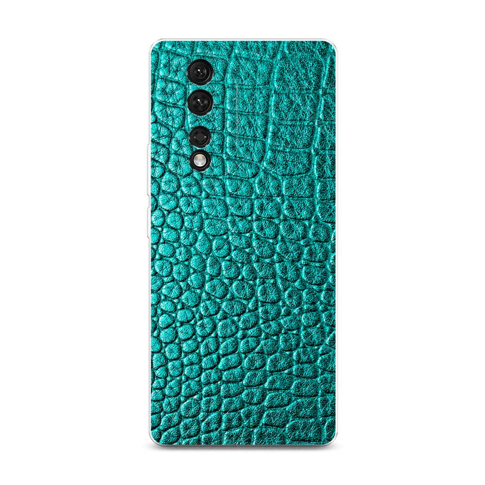

Чехол Awog для Honor 80 "Бирюзовая змея", 6120350-3