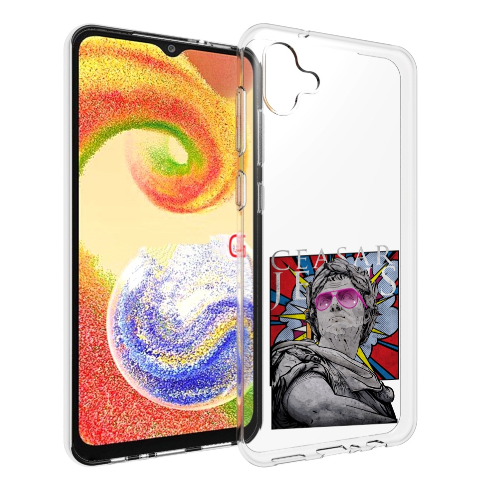 

Чехол MyPads крутая статуя свободы для Samsung Galaxy A04, Прозрачный, Tocco