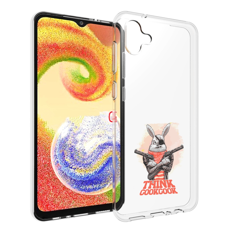 

Чехол MyPads кролик пират для Samsung Galaxy A04, Прозрачный, Tocco