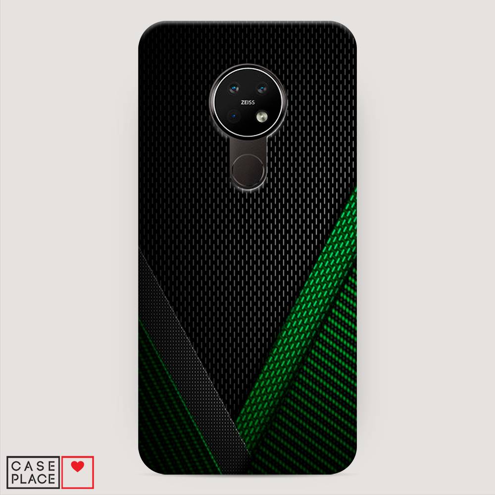 

Чехол Awog "Зеленый карбон" для Nokia 7.2, 123120-2