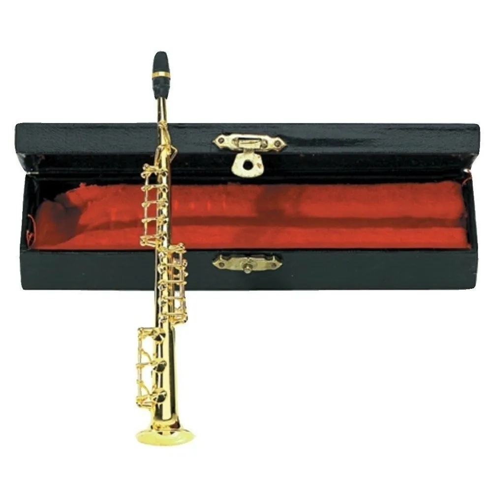 

Gewa Miniature Instrument Soprano-saxophone - сувенир сопрано-саксофон, Золотистый