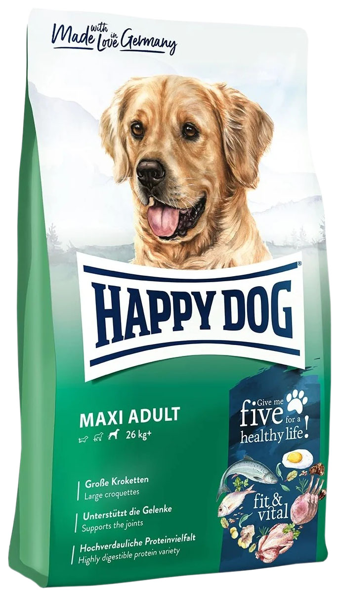 

HAPPY DOG HAPPY DOG SUPREME FIT & VITAL ADULT MAXI для взрослых собак крупных пород (14 +