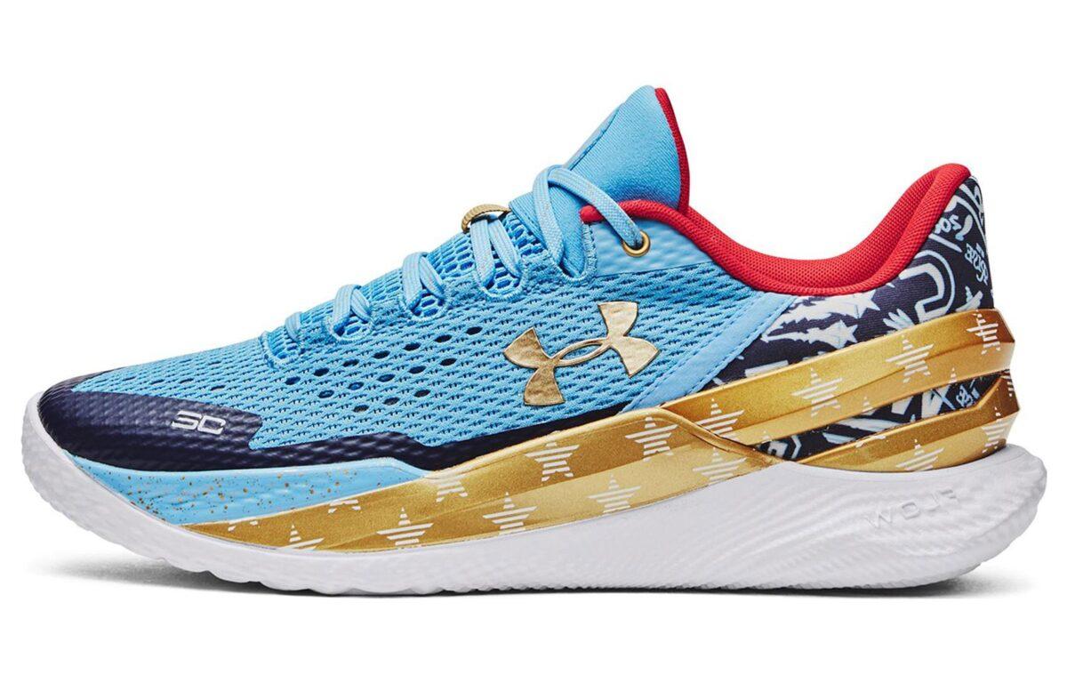 

Кроссовки унисекс Under Armour Curry 2 Low 2 FloTro All-Star голубые 45 EU, Голубой, Curry 2 Low 2 FloTro All-Star