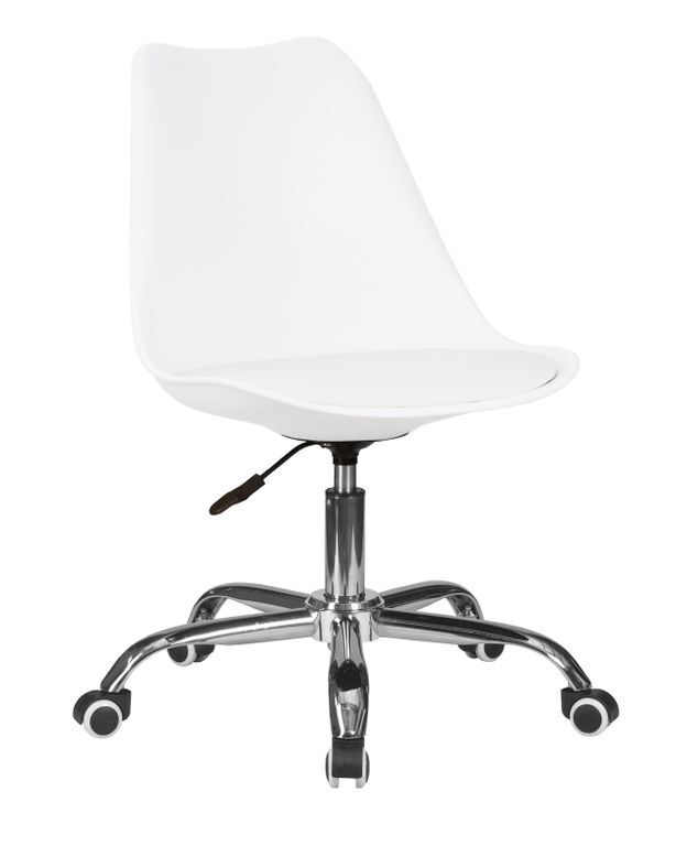 

Офисное кресло Империя стульев MICKEY белый LMZL-PP635D white, Белый;серебристый