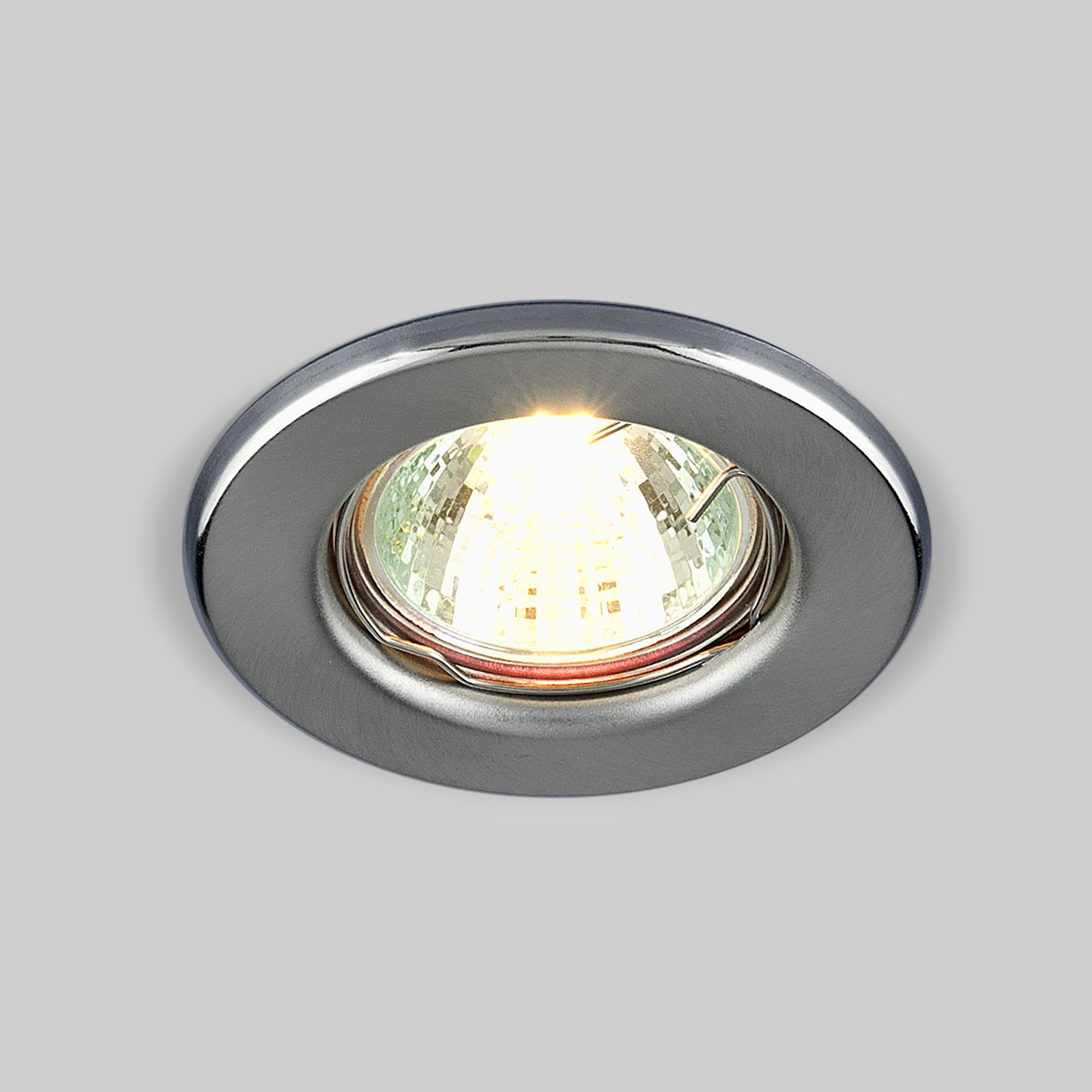фото Встраиваемый светильник elektrostandard teleron 9210 mr16 sch