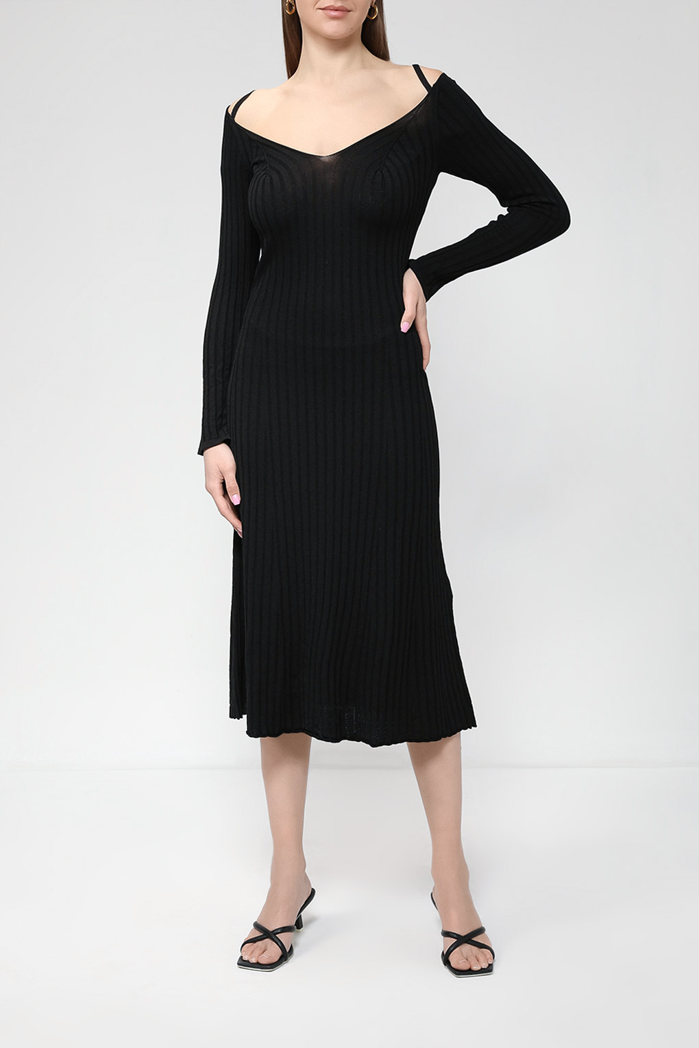 Платье женское Perspective 23100121 черное L