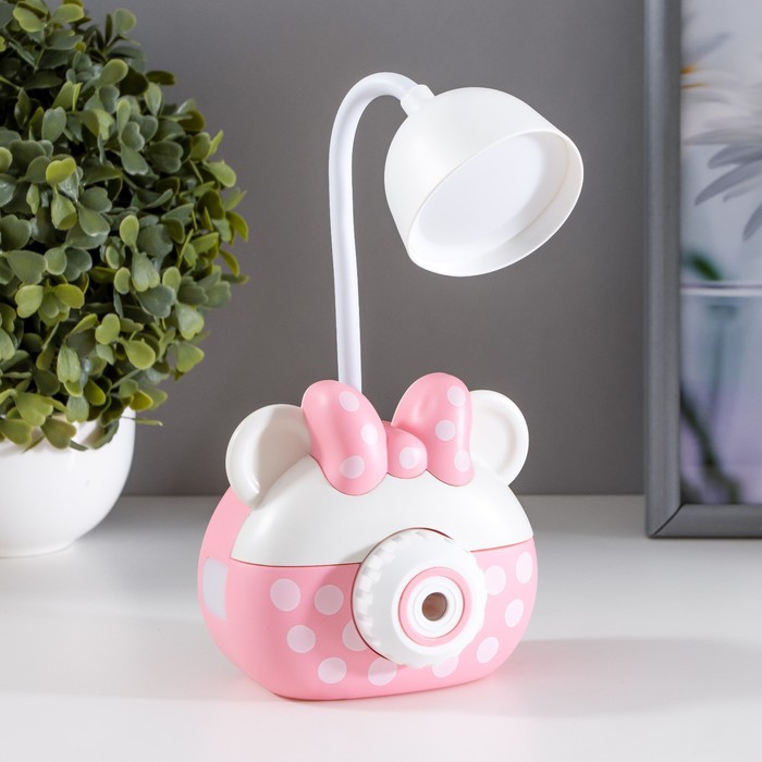 

Лампа настольная Bazar Гамми LED 2Вт USB розовый