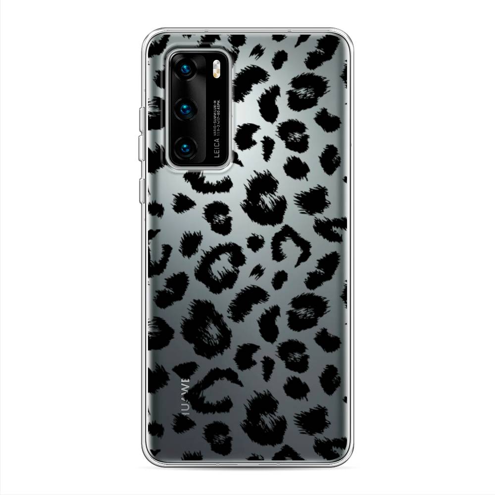 фото Чехол awog "окрас леопарда фон" для huawei p40