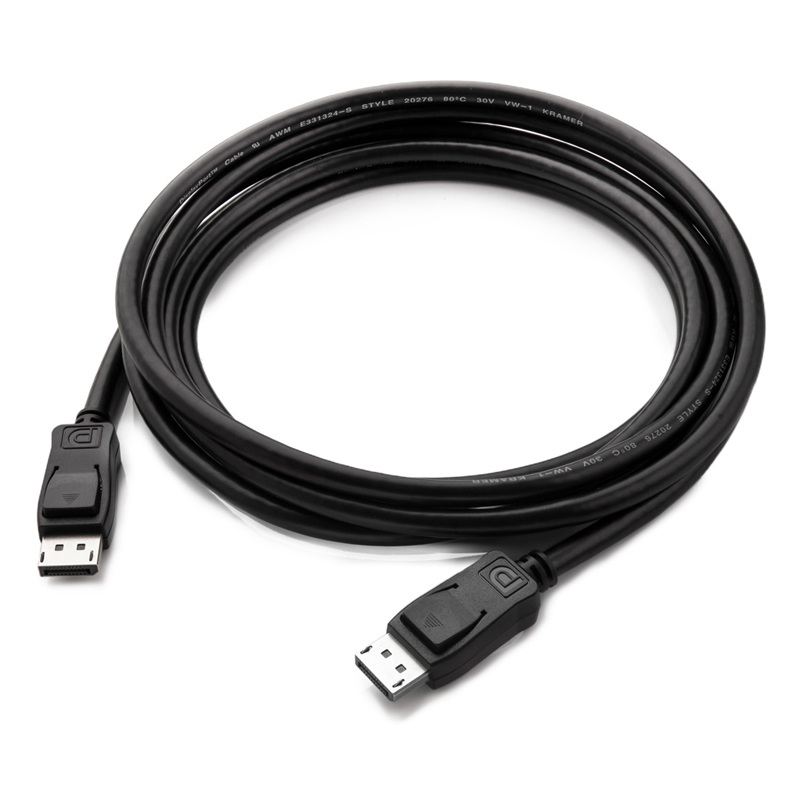 

Кабель Kramer DisplayPort - DisplayPort вилка-вилка 3м (C-DPU-10) черный