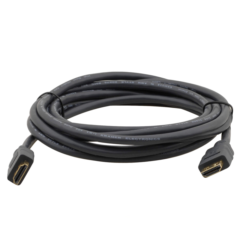 

Кабель Kramer HDMI - HDMI вилка-вилка 1.8м (C-MHM/MHM-6) черный