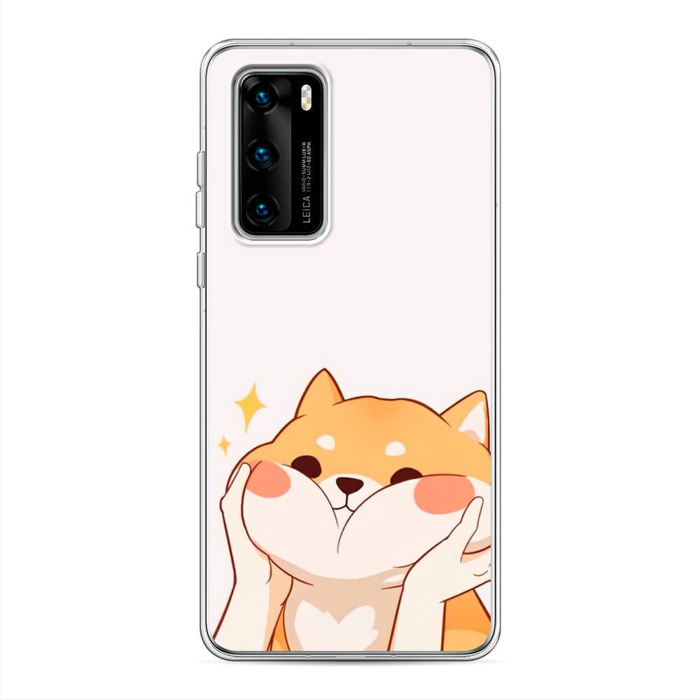 

Чехол Awog на Huawei P40 "Сладкий песик", Оранжевый, 610850-1