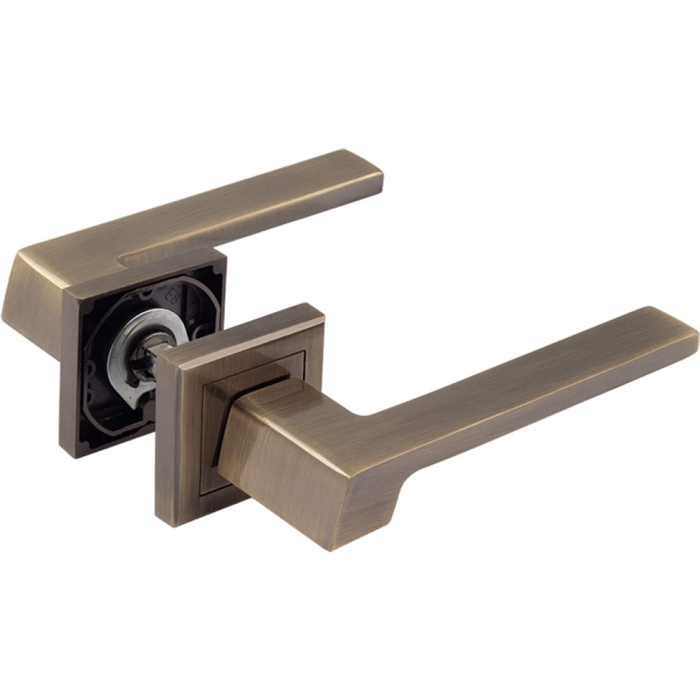 

Дверная ручка НОРА-М 111К AL, Черный