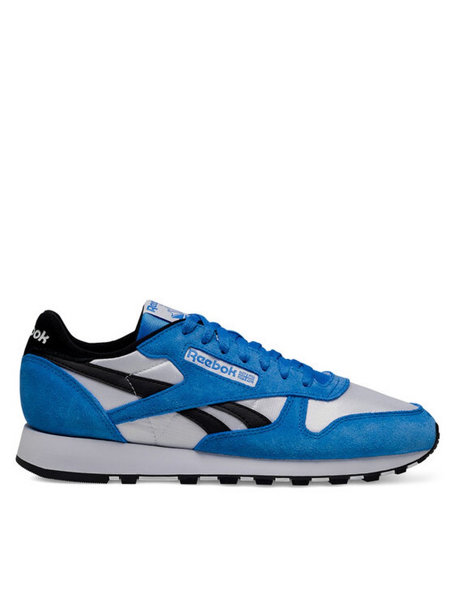 

Кроссовки мужские Reebok Classic Leather 100075297 синие 40 EU, Синий, Classic Leather 100075297