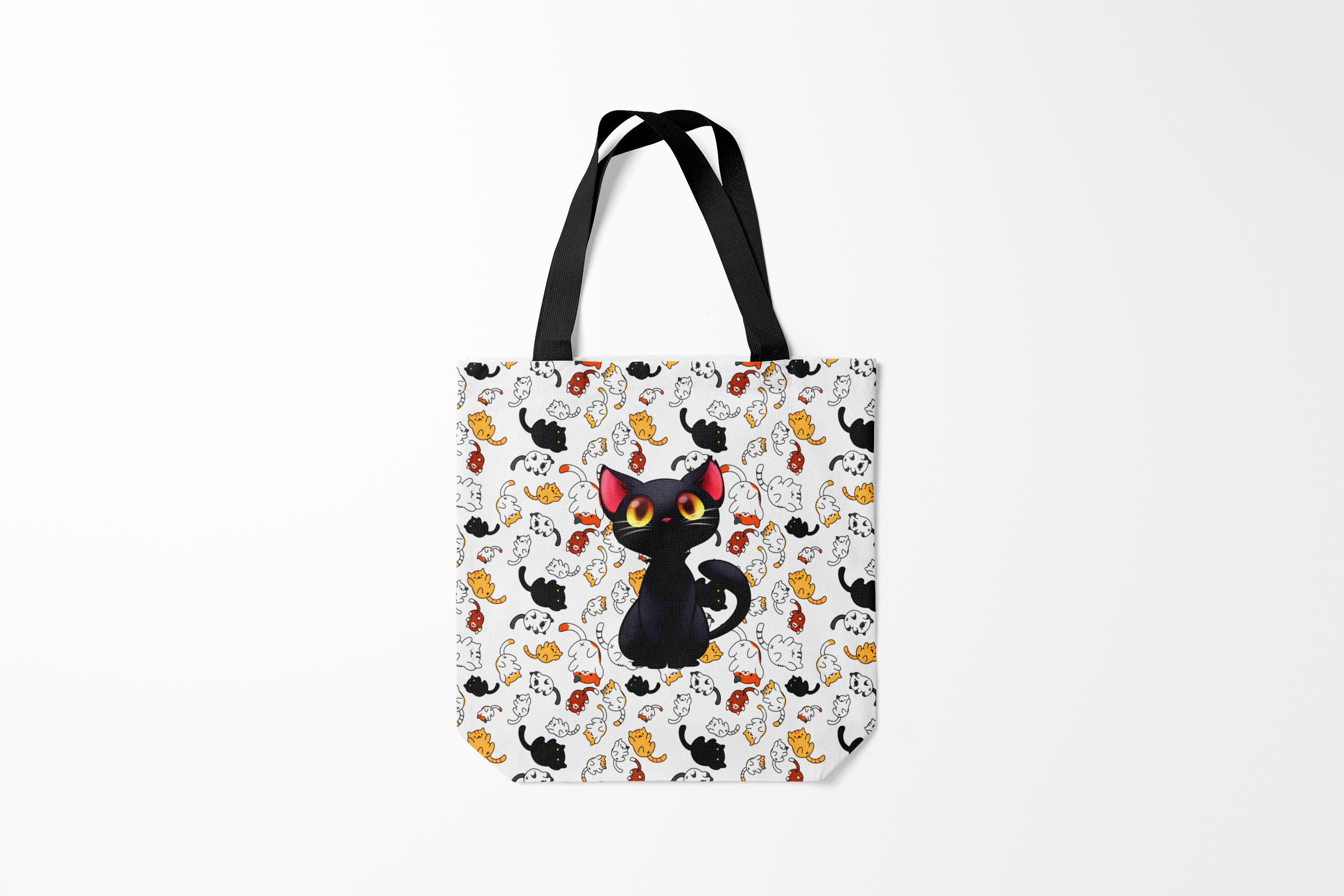 

Сумка шoппер унисекс Burnettie Коты и кошки Котэ Котята, белый, Коты и кошки Котэ Котята