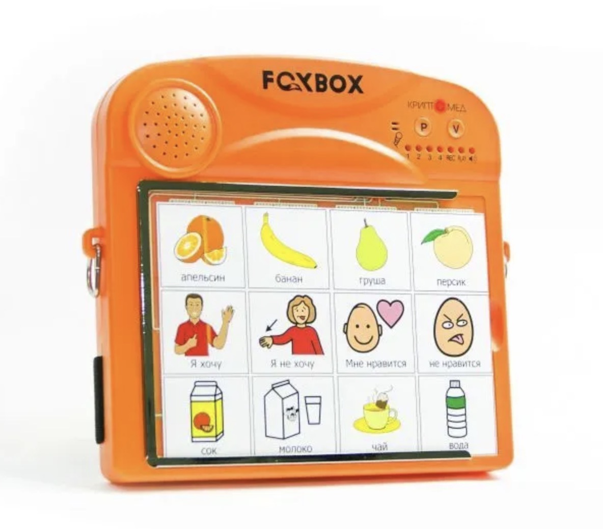 Планшет Криптомед FoxBox планшет азбукварик всё обо всём оранжевый желтый