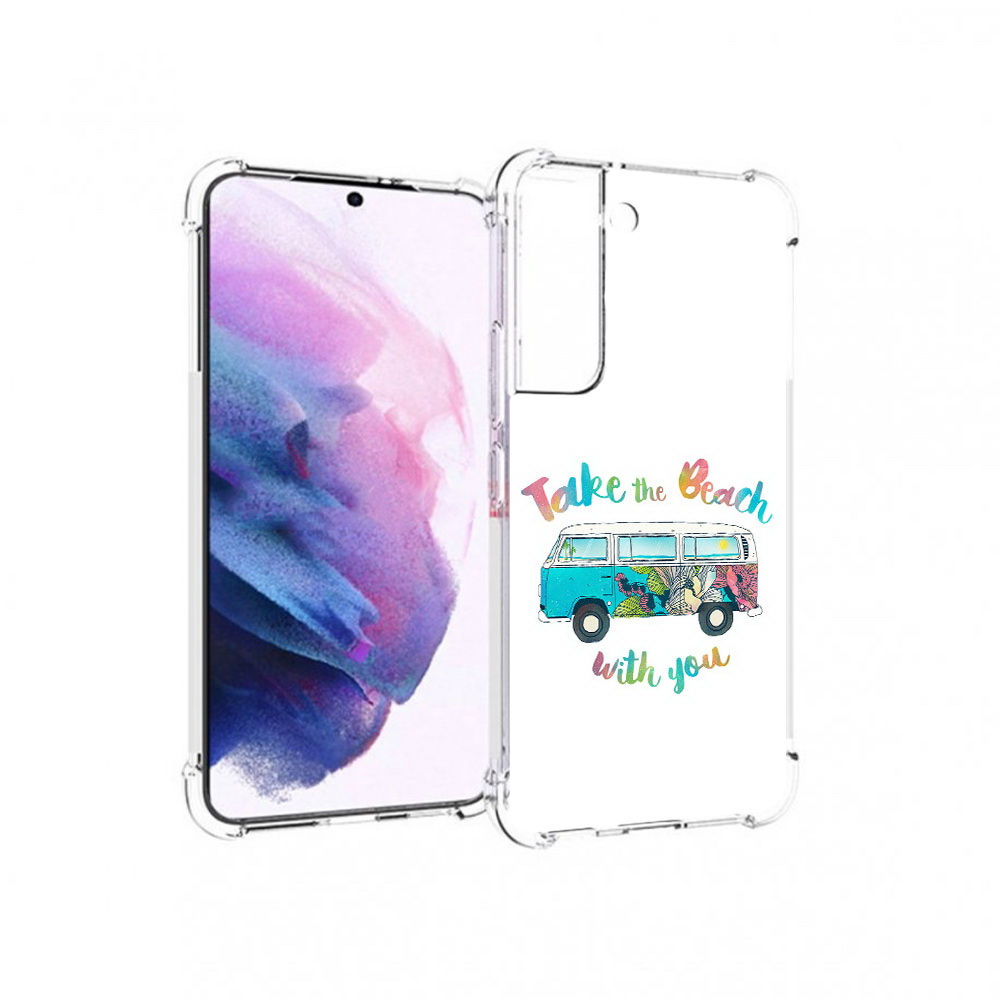 

Чехол MyPads Tocco для Samsung Galaxy S22 Хиппи автобус (PT194926.508.190), Прозрачный, Tocco