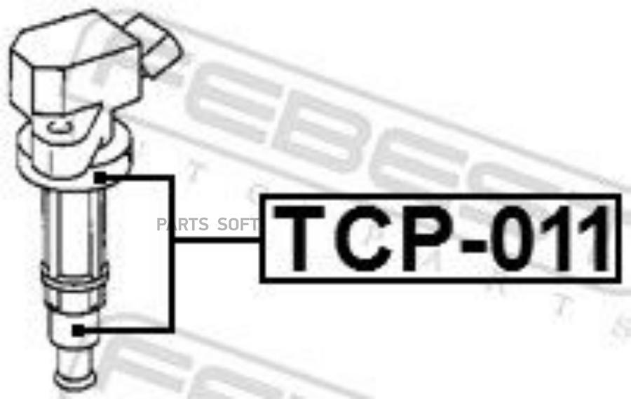 Наконечник катушки зажигания TOYOTA RAV4 2005-2012 TCP-011 590₽