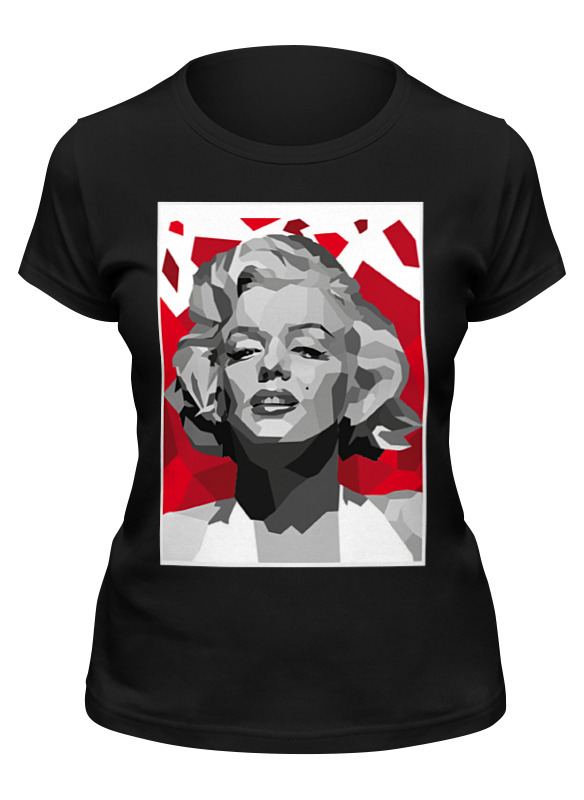 

Футболка женская Printio Мэрилин монро (marilyn monroe) черная M, Черный, Мэрилин монро (marilyn monroe)