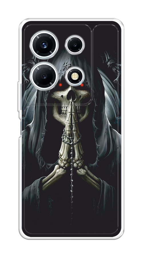 

Чехол на Infinix Note 30 VIP "Молитва", Серый, 3104750-1