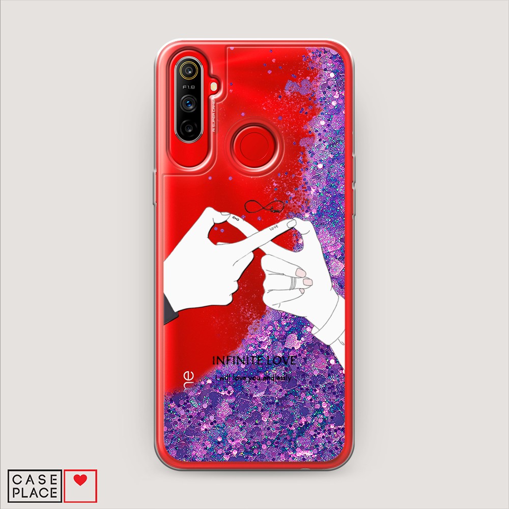 

Чехол Awog на Realme C3 "Любовь навсегда", Разноцветный, 253092-1