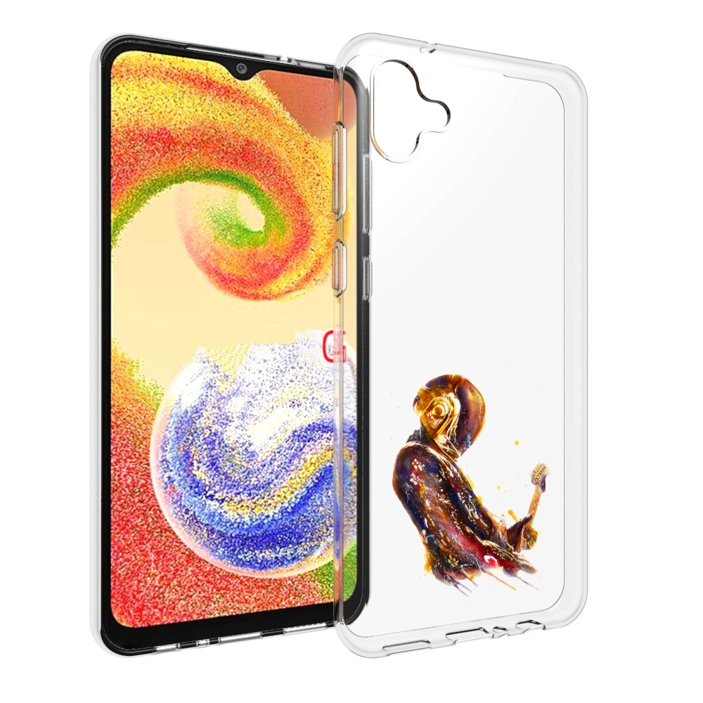 

Чехол MyPads космо-музыкант для Samsung Galaxy A04, Прозрачный, Tocco