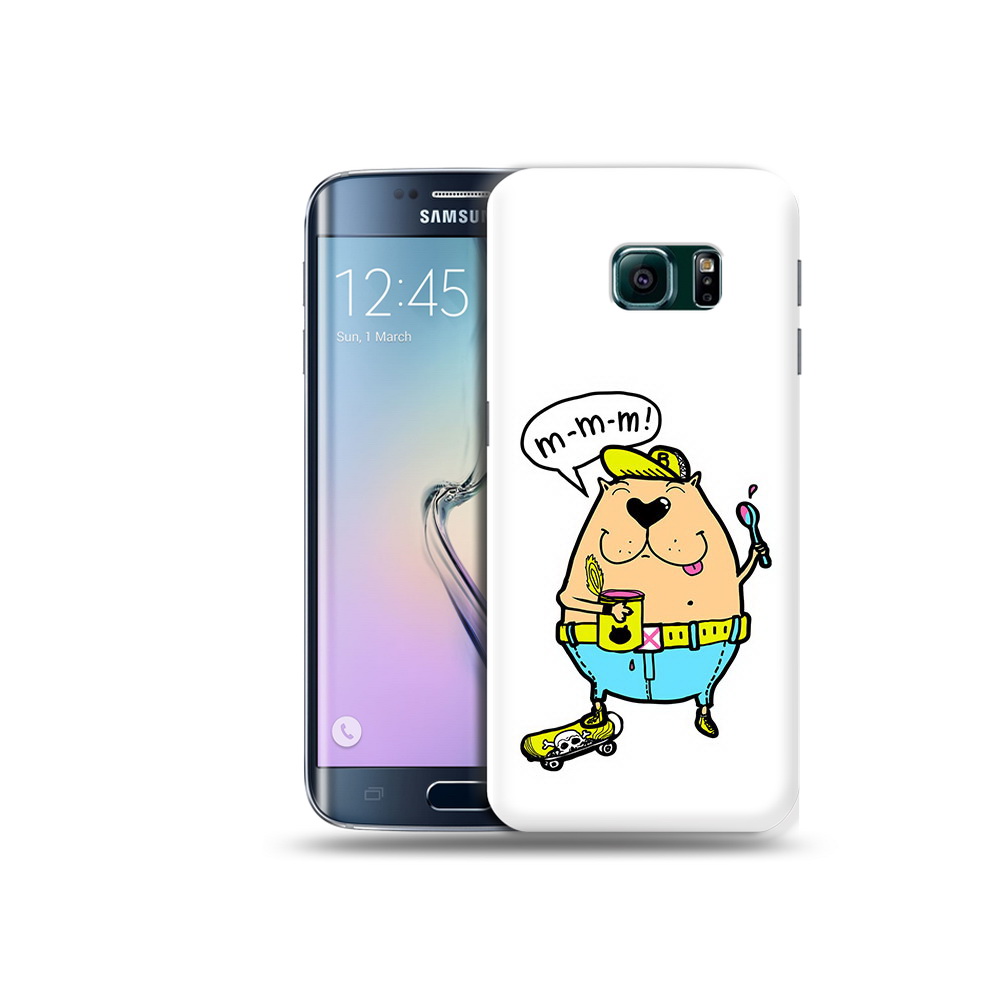 

Чехол MyPads Tocco для Samsung Galaxy S6 Edge Бобр, Прозрачный, Tocco
