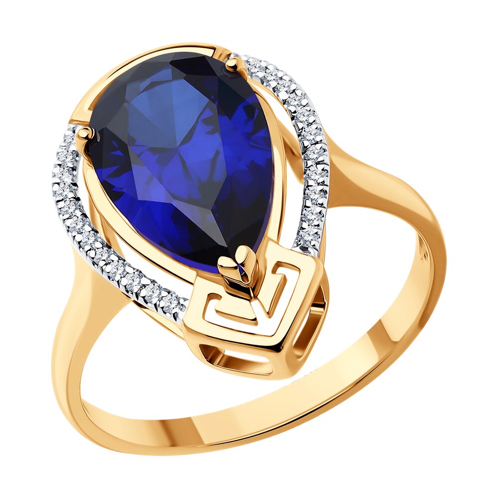 

Кольцо из красного золота с бриллиантом р. , SOKOLOV Diamonds 6012009, 6012009