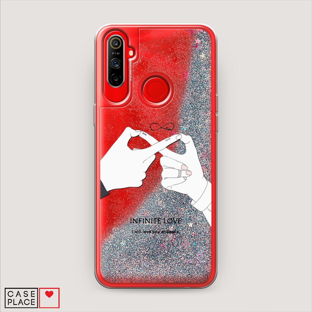 

Чехол Awog на Realme C3 "Любовь навсегда", Разноцветный, 253091-1