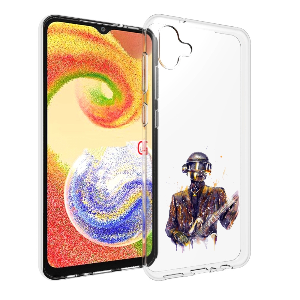 

Чехол MyPads космо-гитарист для Samsung Galaxy A04, Прозрачный, Tocco
