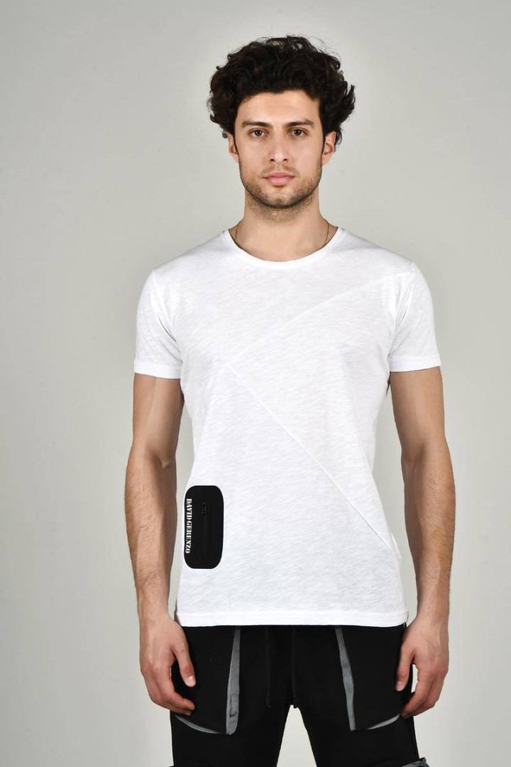 

Футболка мужская David Gerenzo 900000052987 белая 2XL (товары доставляются из-за рубежа), 900000052987