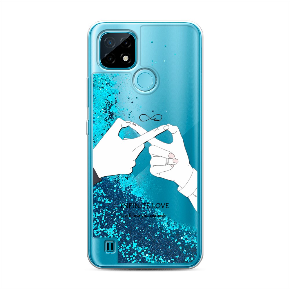 

Чехол Awog на Realme C21 "Любовь навсегда", Разноцветный, 254993-1