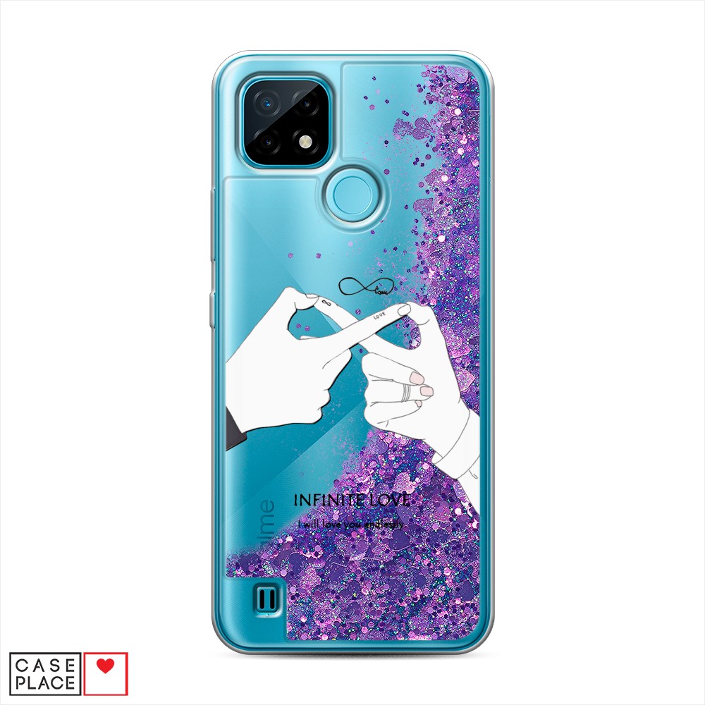 

Чехол Awog на Realme C21 "Любовь навсегда", Разноцветный, 254992-1
